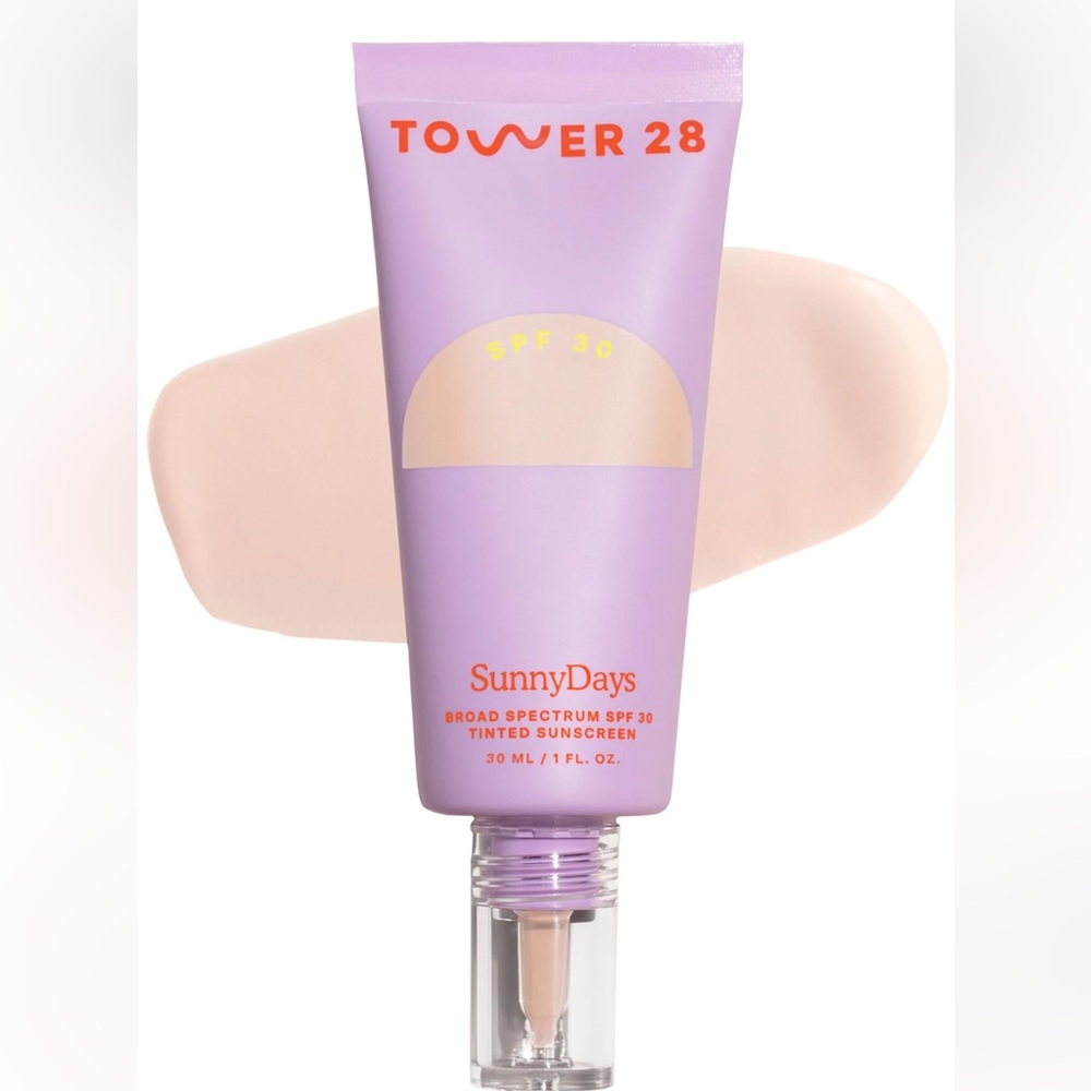 Tower 28 Sunny Days SPF 30 tinted sunscreen foundation / 05 Fairfax NWT